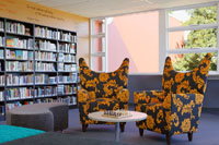 Reading nooks in the primary library